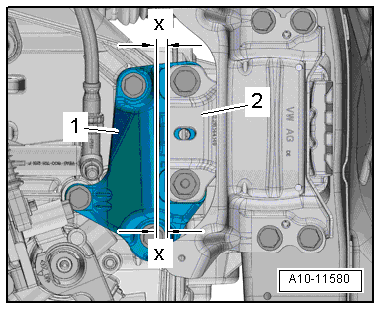 Adjusting assembly mountings