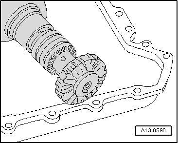 Removing and installing upper part of sump