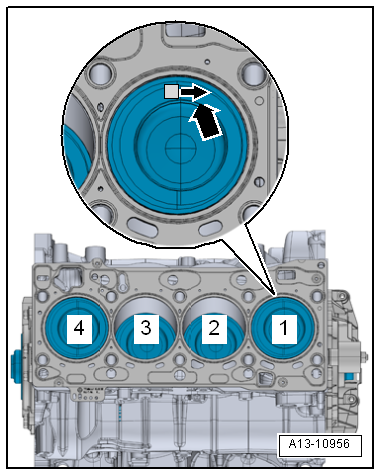 Assembly overview - pistons and conrods