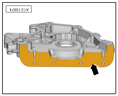 Removing and installing sealing flange on pulley end