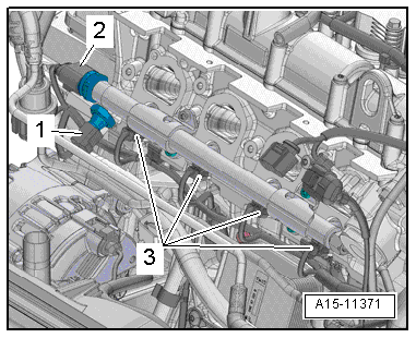 Removing and installing cylinder head