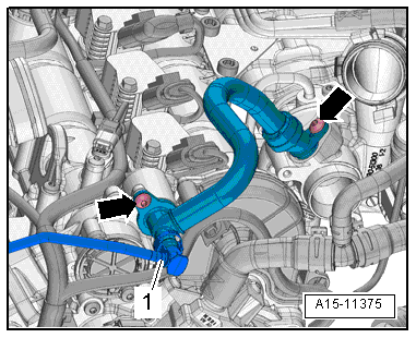 Checking valve timing, engine codes CHPA, CMBA, CPVA, CXSA, CZCA, CPVB, CZDA