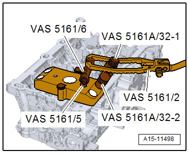 Removing and installing valve stem seals (cylinder head removed)