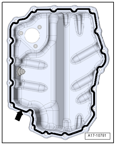 Removing and installing lower part of sump