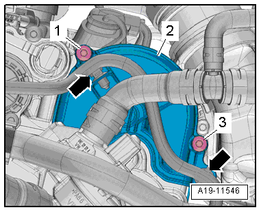 Checking valve timing, engine codes CHPA, CMBA, CPVA, CXSA, CZCA, CPVB, CZDA