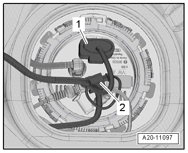 Checking fuel delivery rate, engine code CWVA