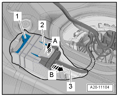 Checking fuel delivery rate, vehicles with four-wheel drive