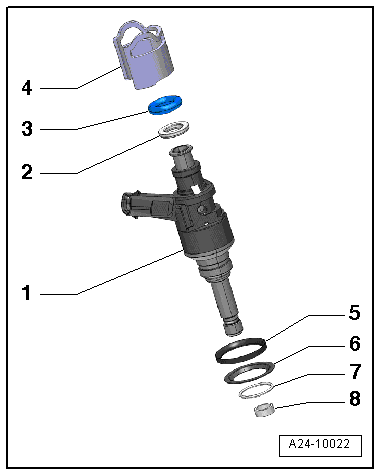 Removing and installing injectors