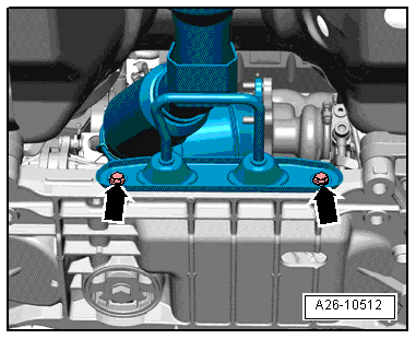 Removing and installing engine support