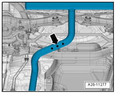 Vehicles with torsion beam axle
