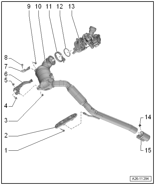 Assembly overview - emission control