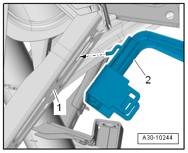 Removing and installing crash bar