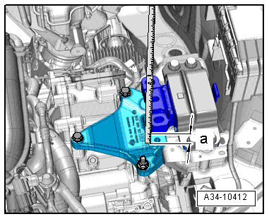 Removing gearbox, Golf 2013 ►, Golf Estate 2014 ►, Golf SV 2015 ►, vehicles with petrol engine 