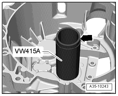 Renewing input shaft seal