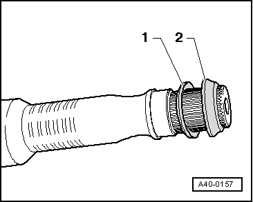 Dismantling and assembling drive shaft, constant velocity joint VL100