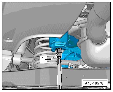 Fixing position of subframe, multi-link suspension, four-wheel drive