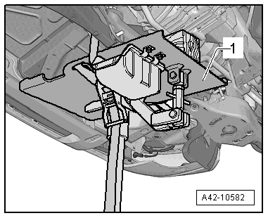 Fixing position of subframe, multi-link suspension, front-wheel drive, except for e-Golf and Golf GTE