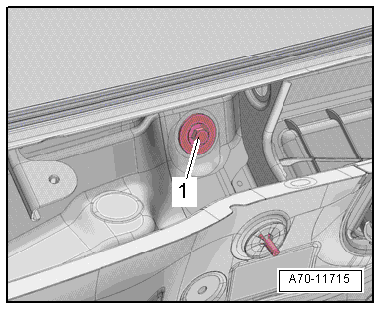 Removing and installing dash panel central tube