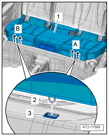 Removing and installing bench seat / individual seats