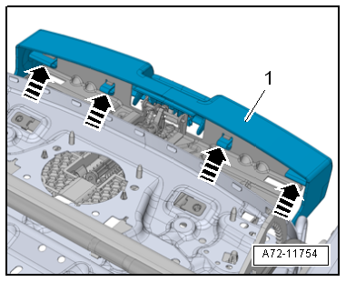 Removing and installing seat depth adjustment