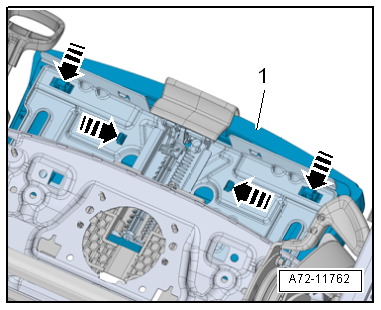 Removing and installing seat depth adjustment
