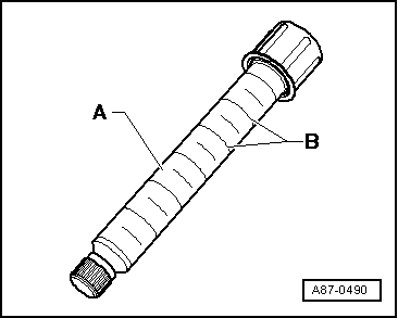 Detecting leaks in refrigerant circuit using leak detecting system -VAS 6196- or leak detecting system -VAS 6201- or a later model