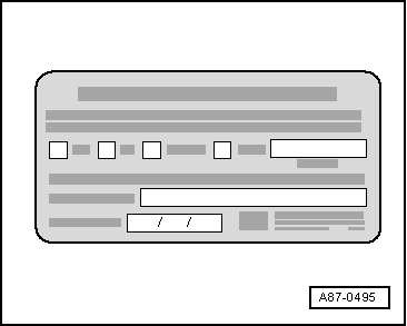 Detecting leaks in refrigerant circuit using leak detecting system -VAS 6196- or leak detecting system -VAS 6201- or a later model