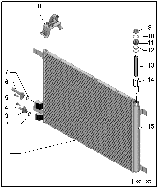 Assembly overview - condenser