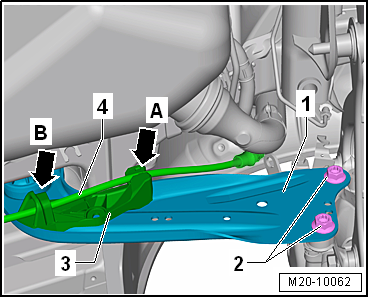 Removing and installing fuel tank, vehicles with multi-link rear suspension and fuel tank leakage diagnosis function