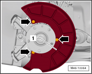 Removing and installing wheel bearing housing