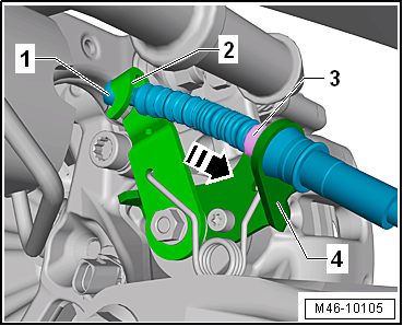 Removing and installing fuel tank, vehicles with multi-link rear suspension and fuel tank leakage diagnosis function