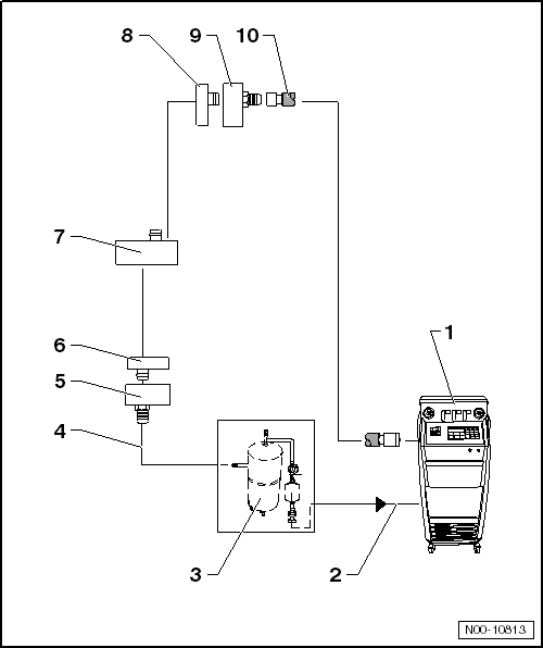 Purging electrical air conditioner compressor