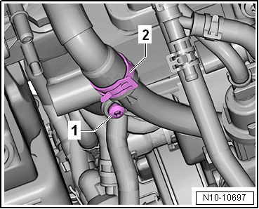Removing and installing engine support