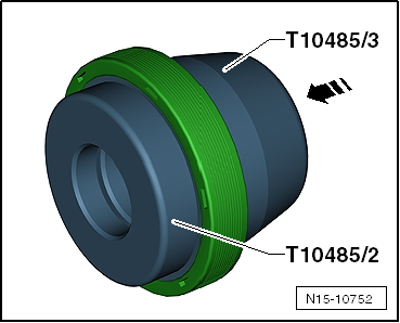 Renewing crankshaft oil seal - belt pulley end