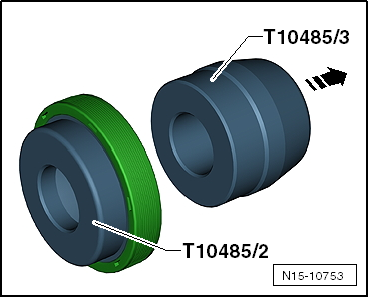Renewing crankshaft oil seal - belt pulley end
