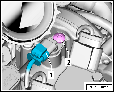 Removing and installing Hall sender 3 -G300-