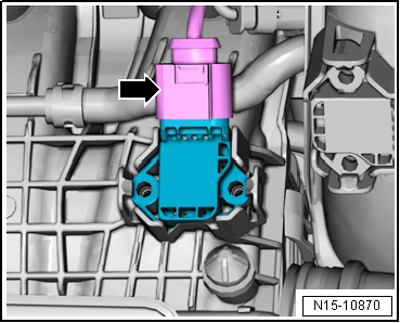 Removing and installing camshaft housing
