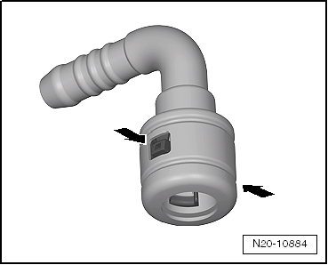 Separating plug-in connectors