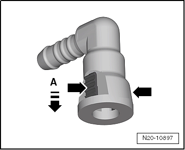 Separating plug-in connectors