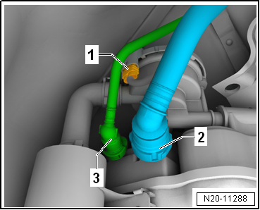 Removing and installing activated charcoal filter