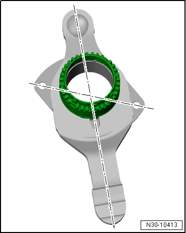 Removing and installing clutch engagement