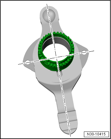 Removing and installing clutch engagement