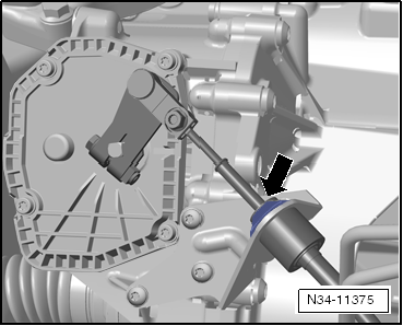 Checking and adjusting selector lever cable