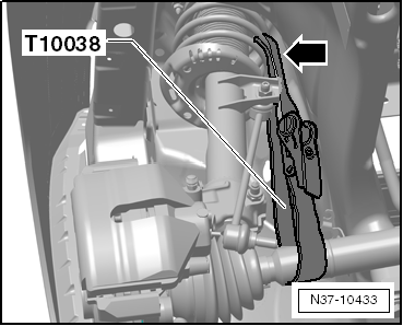 Removing gearbox, Golf 2013 ►, Golf Estate 2014 ►, Golf SV 2015 ►, vehicles with petrol engine 