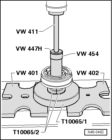 Dismantling and assembling drive shaft