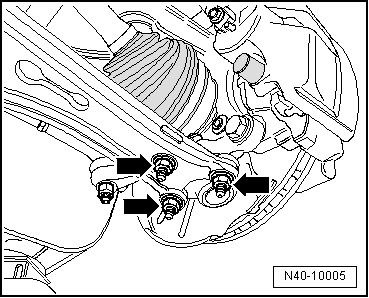 Renewing right oil seal