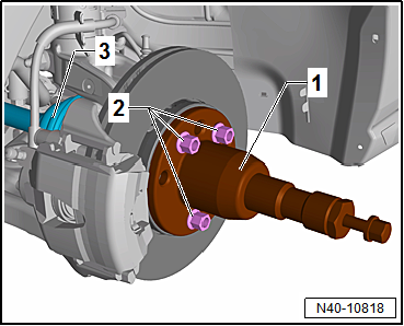 Removing and installing swivel joint