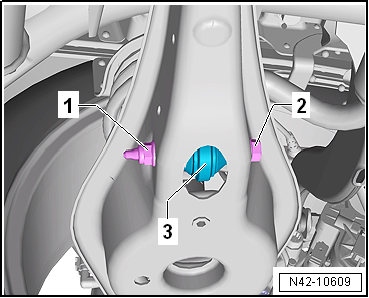 Removing and installing lower transverse link