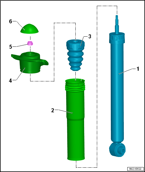 Repairing shock absorber