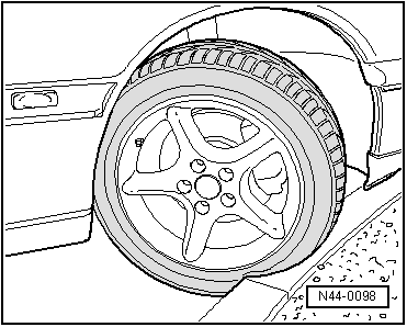 Swellings in the tyre sidewall